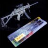 ماکت اسلحه MP5K بازی PUBG (فلزی)