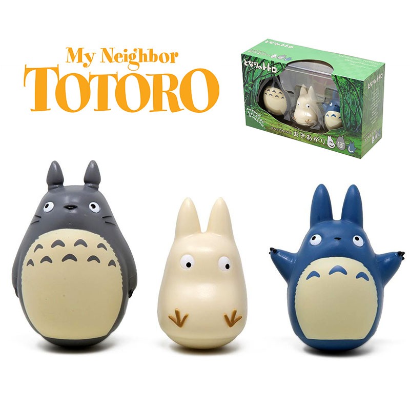 ست 3 عددی فیگور انیمه توتورو Totoro