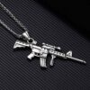 گردنبند استیل اسلحه M416