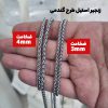 گردنبند وایکینگی طرح پتک والکنوت