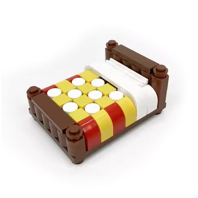 ماک لگو طرح تخت خواب