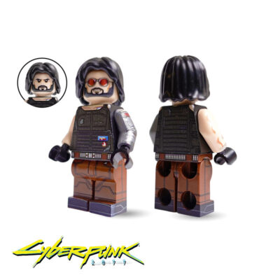لگو سایبرپانک | مینی فیگور جانی سیلورهند SSM044