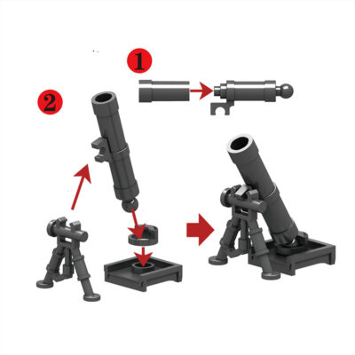 لگو نظامی | کیت ساختنی خمپاره انداز K7050