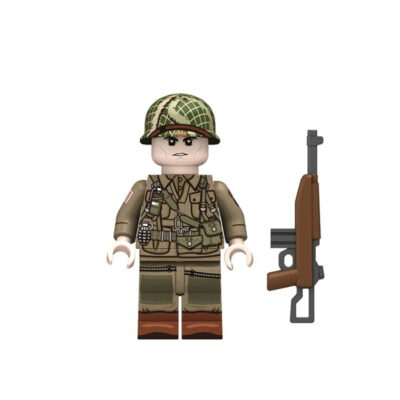 لگو جنگ جهانی | مینی فیگور سرباز هوابرد آمریکایی N656