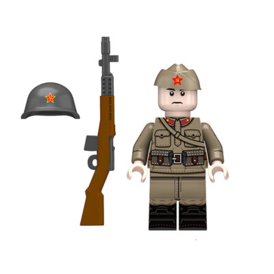 لگو جنگ جهانی | مینی فیگور پیاده نظام شوروی N667
