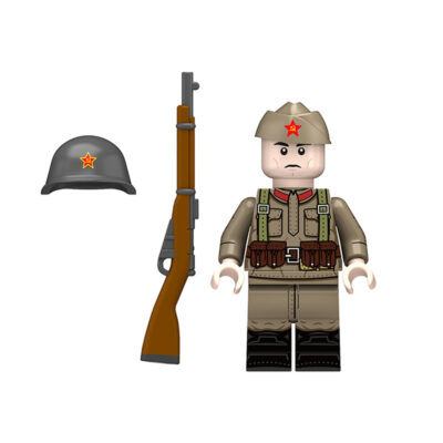 لگو جنگ جهانی | مینی فیگور پیاده نظام شوروی N669