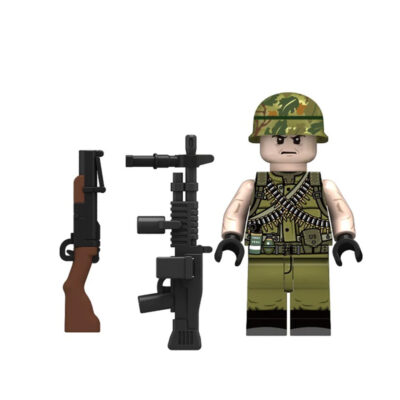 لگو جنگ ویتنام | مینی فیگور سرباز آمریکایی N703