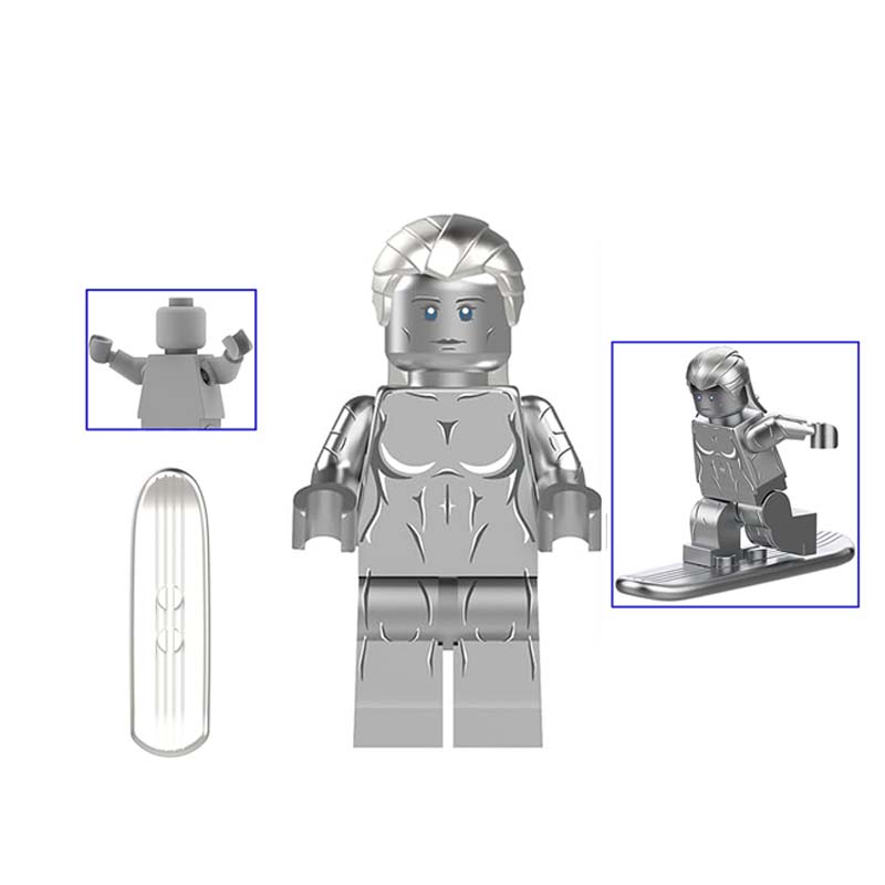 مینی فیگور سیلور سرفر AF337