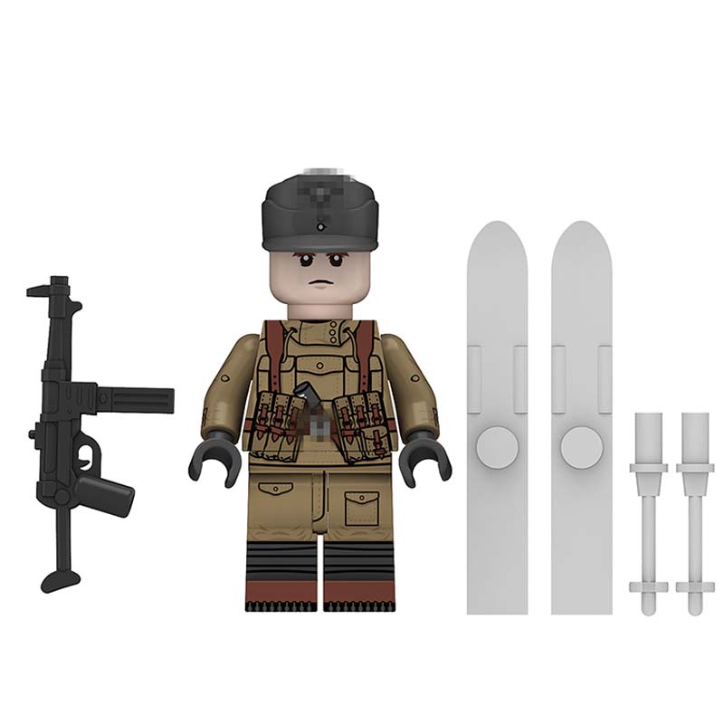 لگو جنگ جهانی | مینی فیگور پیاده نظام نازی N634