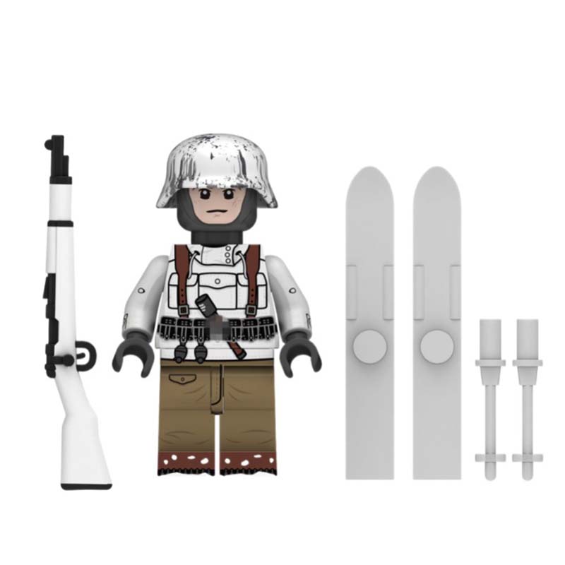 لگو جنگ جهانی | مینی فیگور پیاده نظام نازی N636